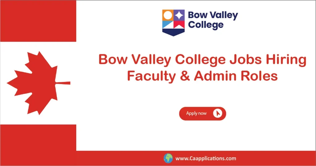 Bow Valley College Jobs