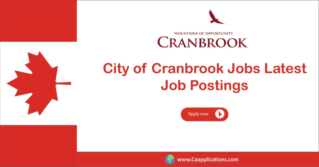 City of Cranbrook Jobs